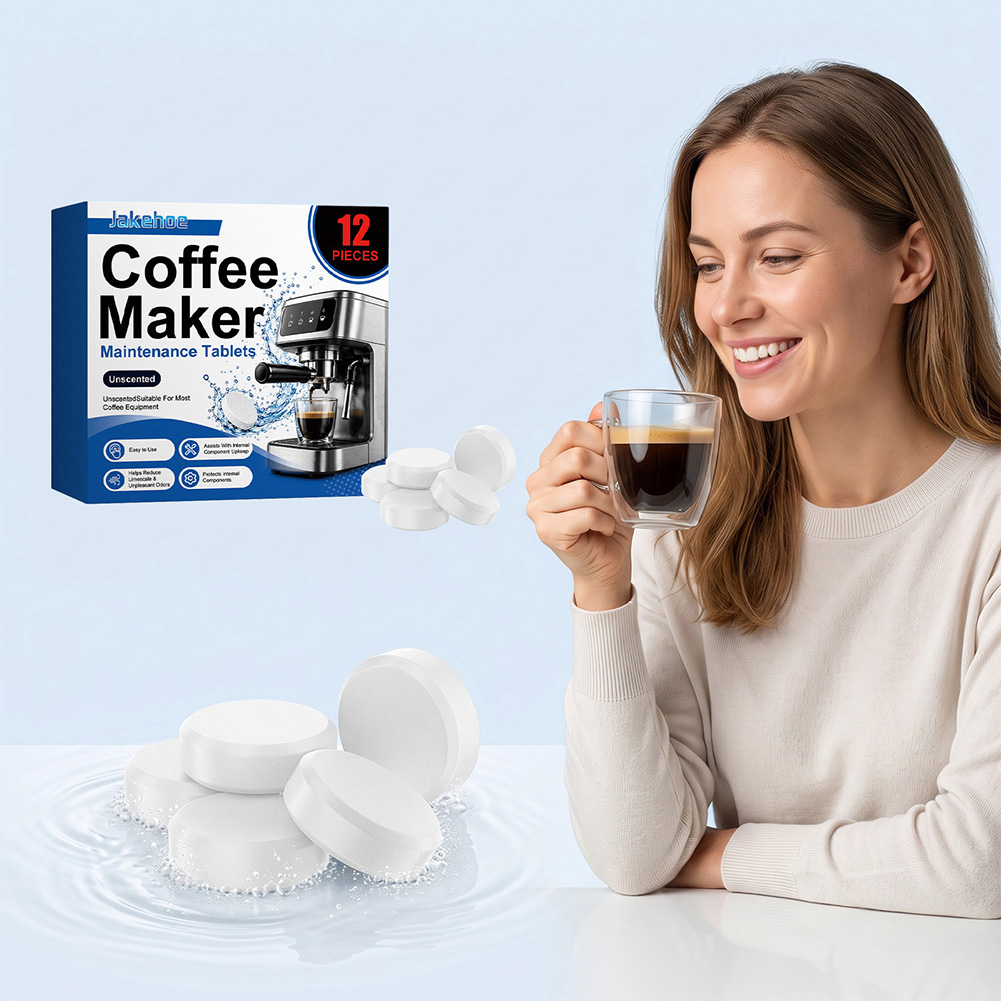 Coffee Equipment Home - ほとんどのコーヒー機器用のコーヒーメーカーメンテナンスタブレット 深層洗浄残留物除去 コーヒーメーカーデスケーラーポッド
