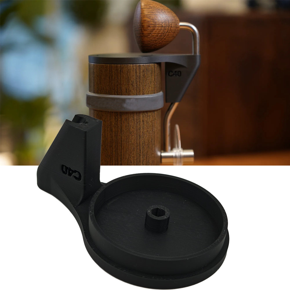 Coffee Equipment Holder - クランクブラケットホルダー Comandante C40 MK3/MK4 ハンドコーヒーグラインダーポータブルコーヒーメーカー交換アクセサリー黒