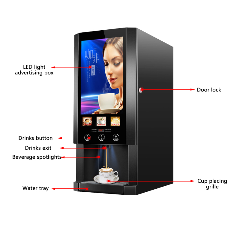 フードライン卸売スマートコーヒー自動販売機カスタムロゴ外装シ - Coffee Equipment Logo のレビューと価格
