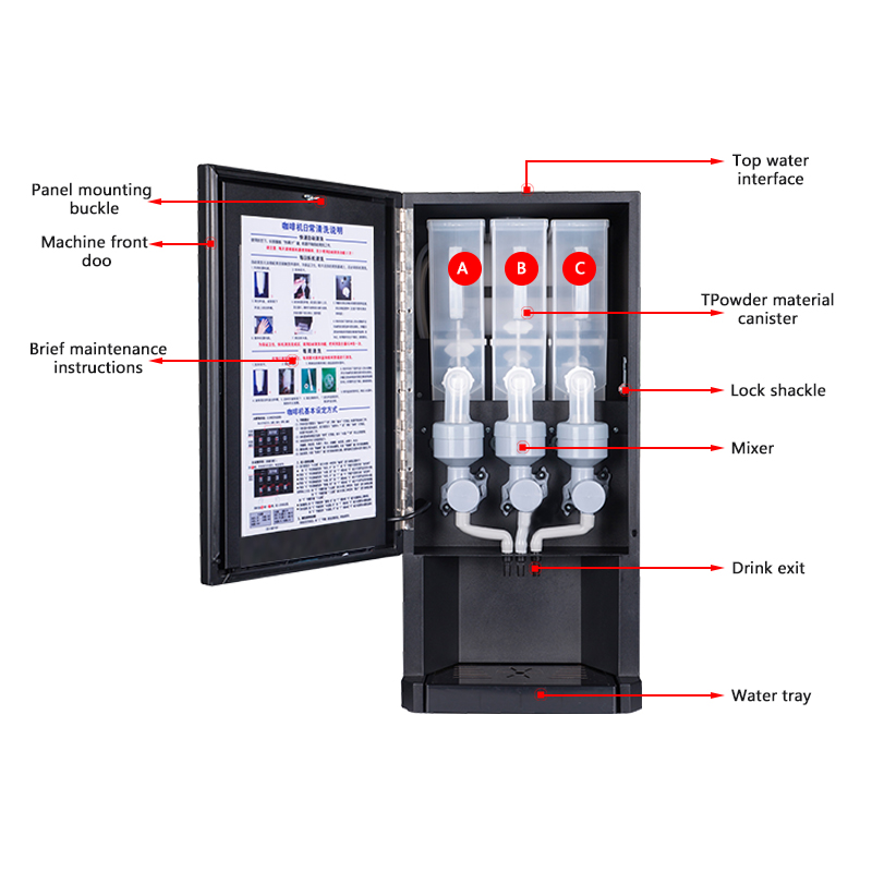 フードライン卸売スマートコーヒー自動販売機カスタムロゴ外装シ - Coffee Equipment Logo のレビューと価格