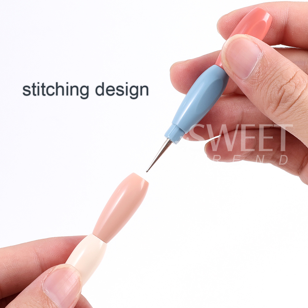 スイートトレンド-1個入り 5ヘッドネイルドットペン ネイル - Group Head Brush のレビューと価格