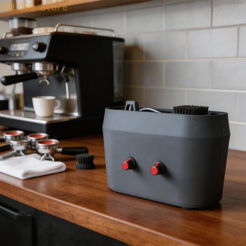 高速クリーニングコーヒーポルタフィルターツール 2モーター  - Coffee Equipment And Tools のレビューと価格