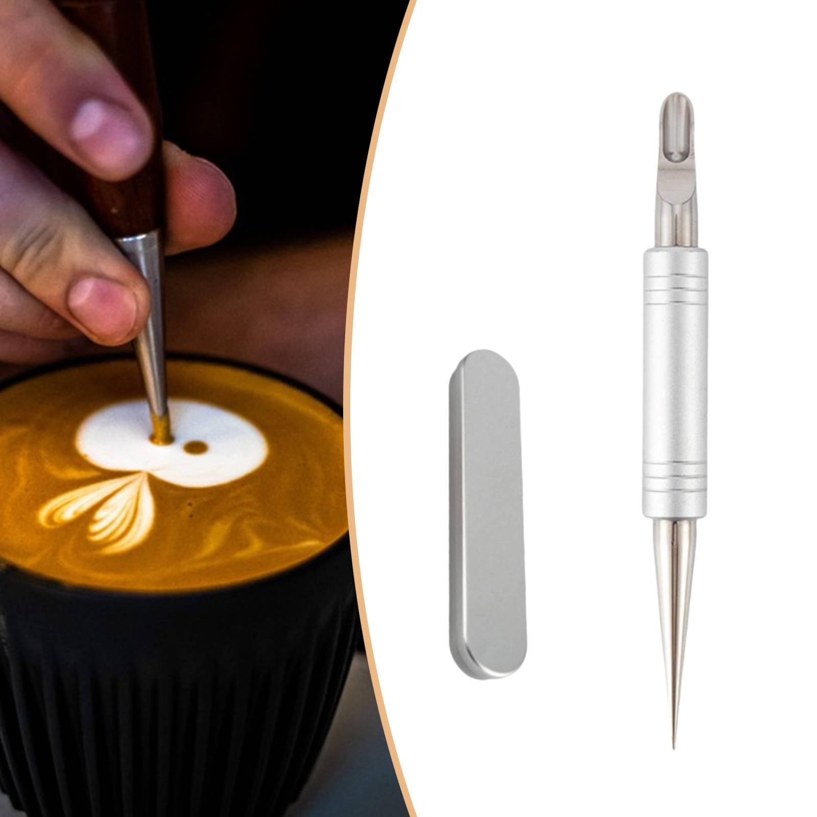 ラテアートペンデコレーションペンアクセサリープロフェッショナ - Coffee Equipment And Tools のレビューと価格