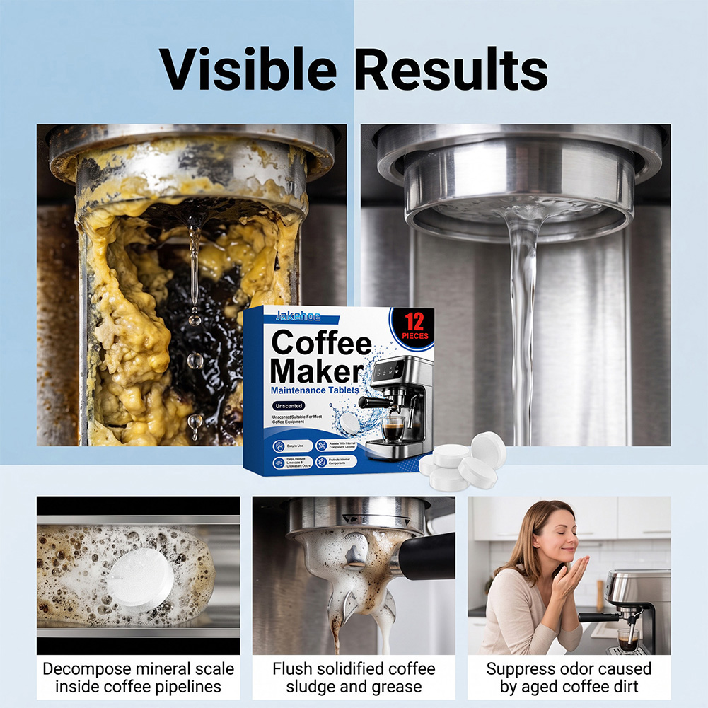 ほとんどのコーヒー機器用のコーヒーメーカーメンテナンスタブレ - Coffee Equipment Home のレビューと価格