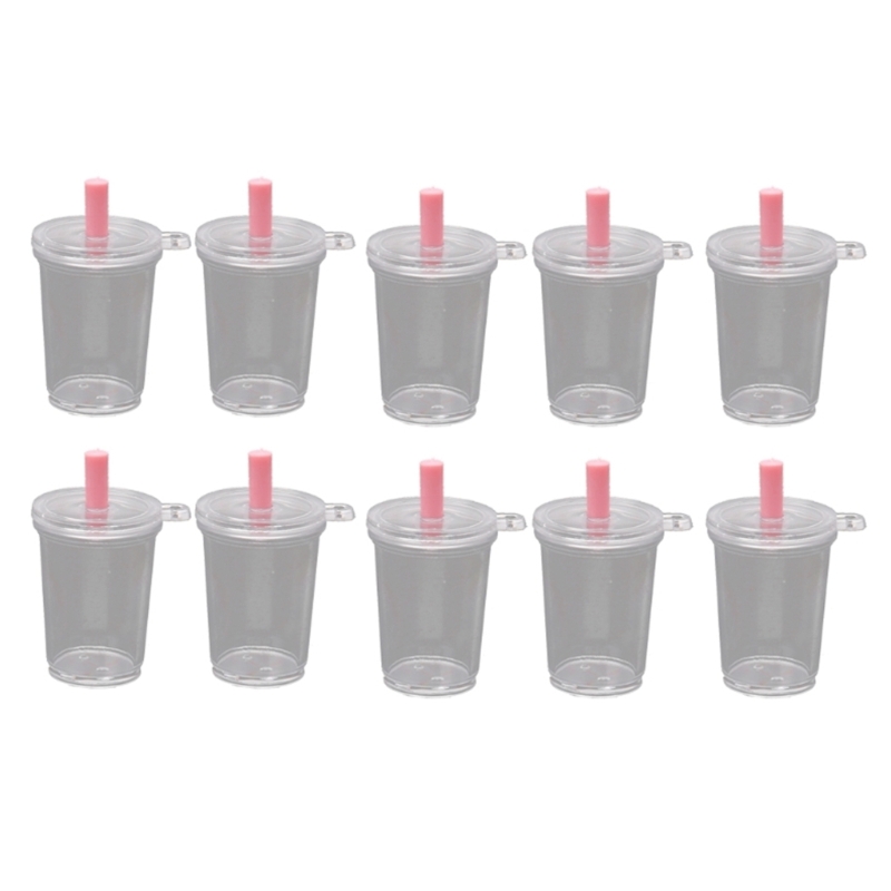 10 個ミニフラペチーノカップコーヒーカップドールハウスミニ - Coffee Equipment And Tools のレビューと価格