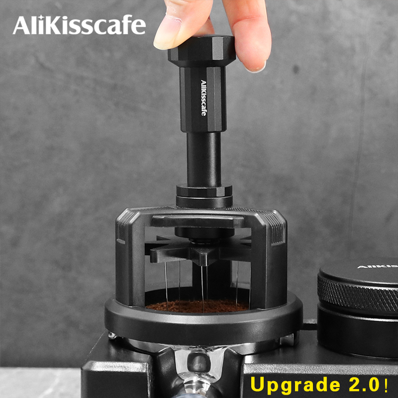 Alikisscafe WDTツール ロータリーコーヒースタ - Espresso Tamper Set のレビューと価格
