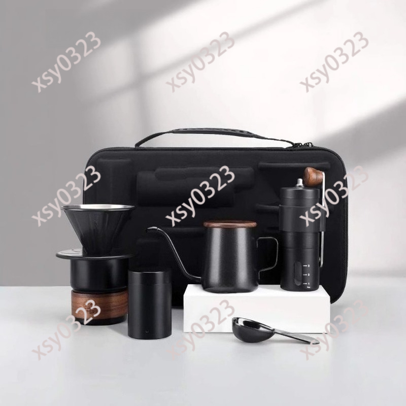 ポータブルコーヒーメーカーセット、アウトドア旅行キャンプ用コ - Coffee Equipment And Tools のレビューと価格