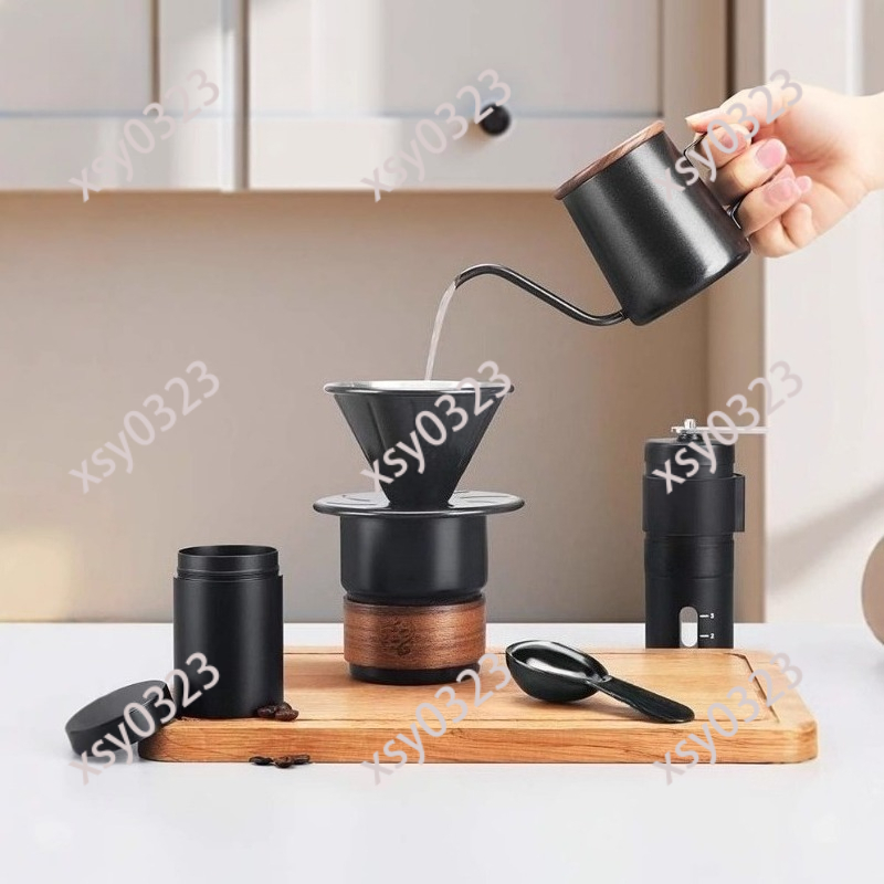 ポータブルコーヒーメーカーセット、アウトドア旅行キャンプ用コ - Coffee Equipment And Tools のレビューと価格