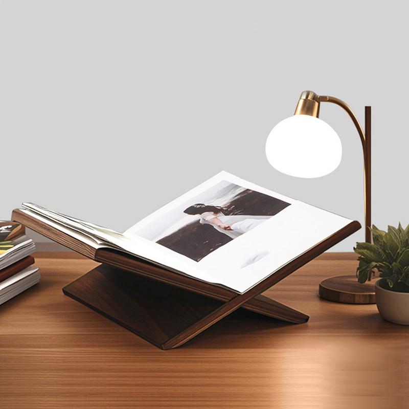 本ディスプレイスタンド木製本読書スタンドコーヒーテーブル料理 - Coffee Equipment Holder のレビューと価格