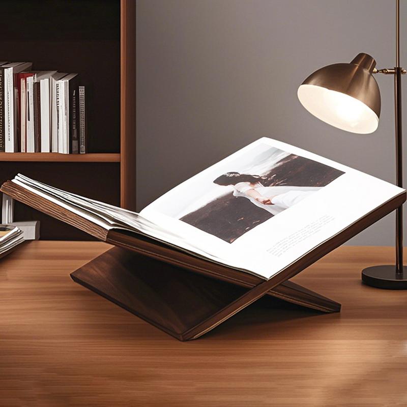 本ディスプレイスタンド木製本読書スタンドコーヒーテーブル料理 - Coffee Equipment Holder のレビューと価格