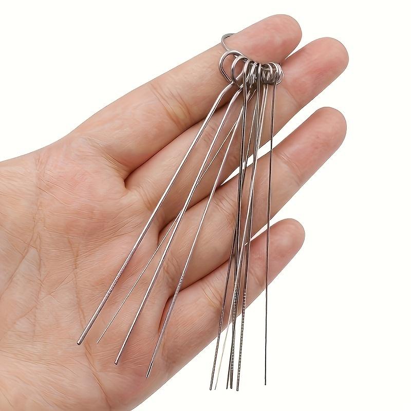 10本のステンレス製ニードルシャワーヘッド洗浄ブラシセット、 - Group Head Brush のレビューと価格