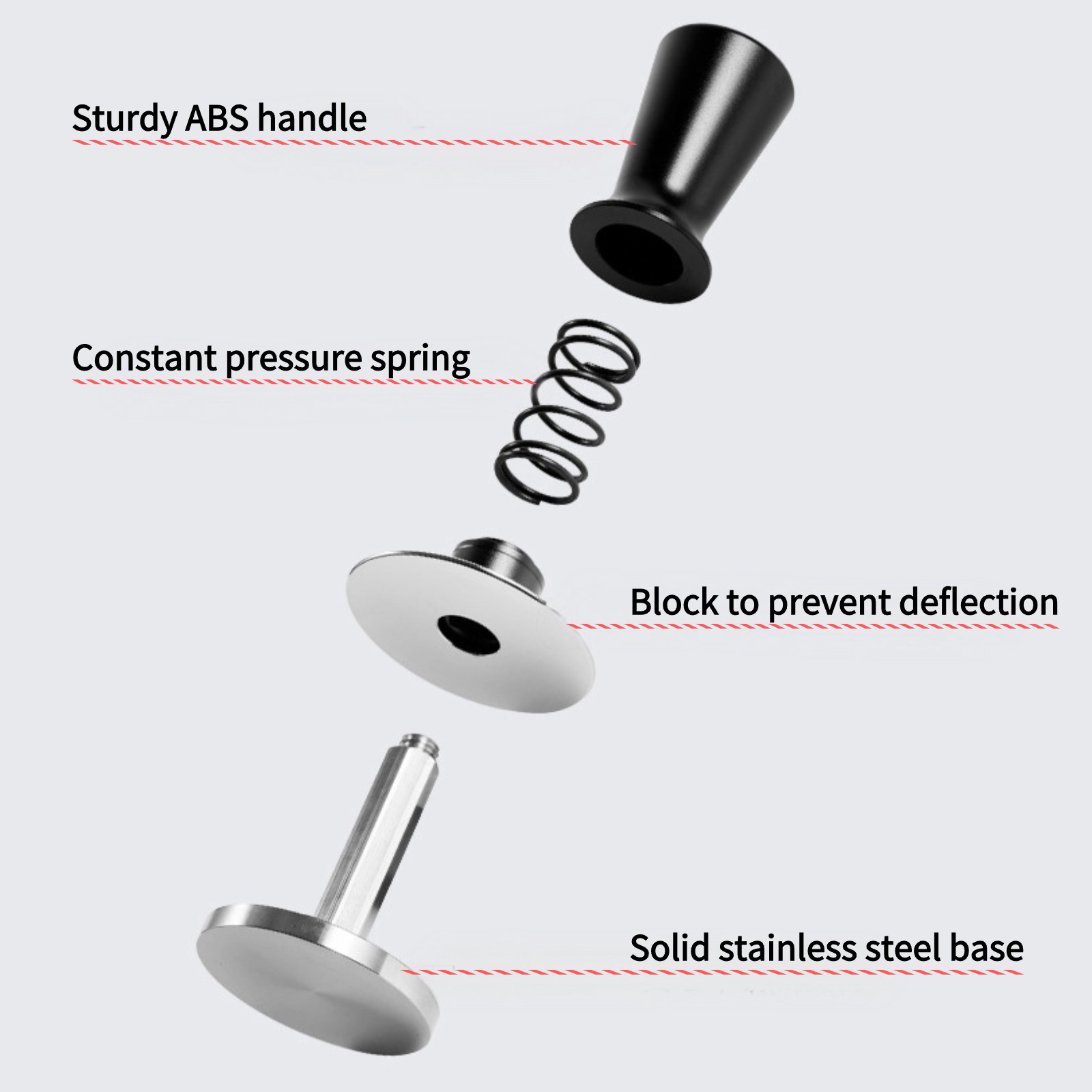 58 ミリメートル 53 ミリメートル 51 ミリメートルエ - Espresso Tamper Set のレビューと価格