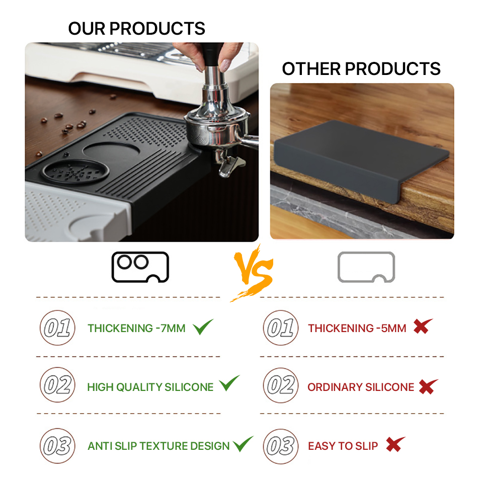 コーヒータンパーマットステーションスタンドポルタフィルターホ - Coffee Equipment Holder のレビューと価格