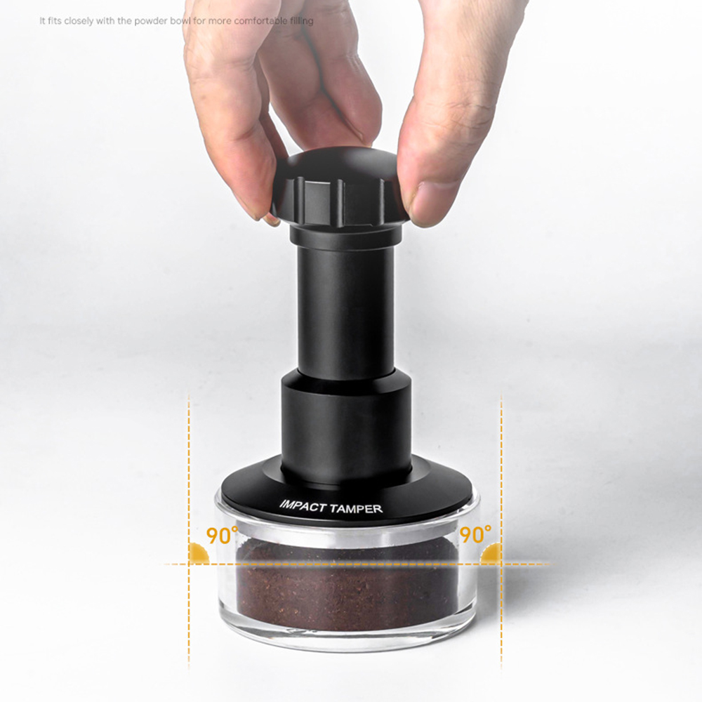 51/53/58 ミリメートルコーヒーインパクトタンパーステ - Espresso Tamper Set のレビューと価格