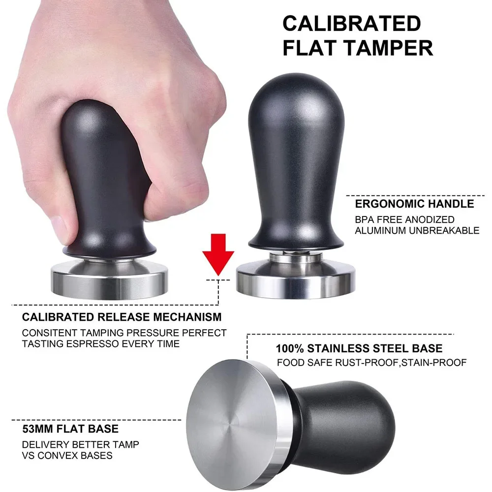 キャリブレーションされているネスプレッソコーヒー改ざん30l - Espresso Tamper Set のレビューと価格