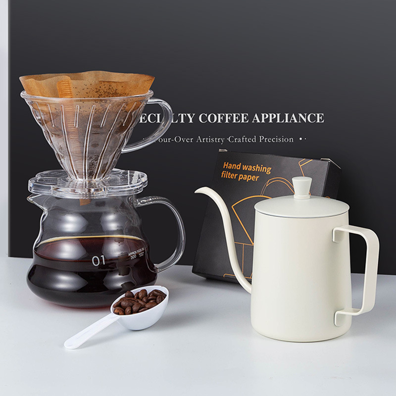 モダンな家庭用コーヒーメーカーセット、プアオーバー器具、環境 - Coffee Equipment Home のレビューと価格