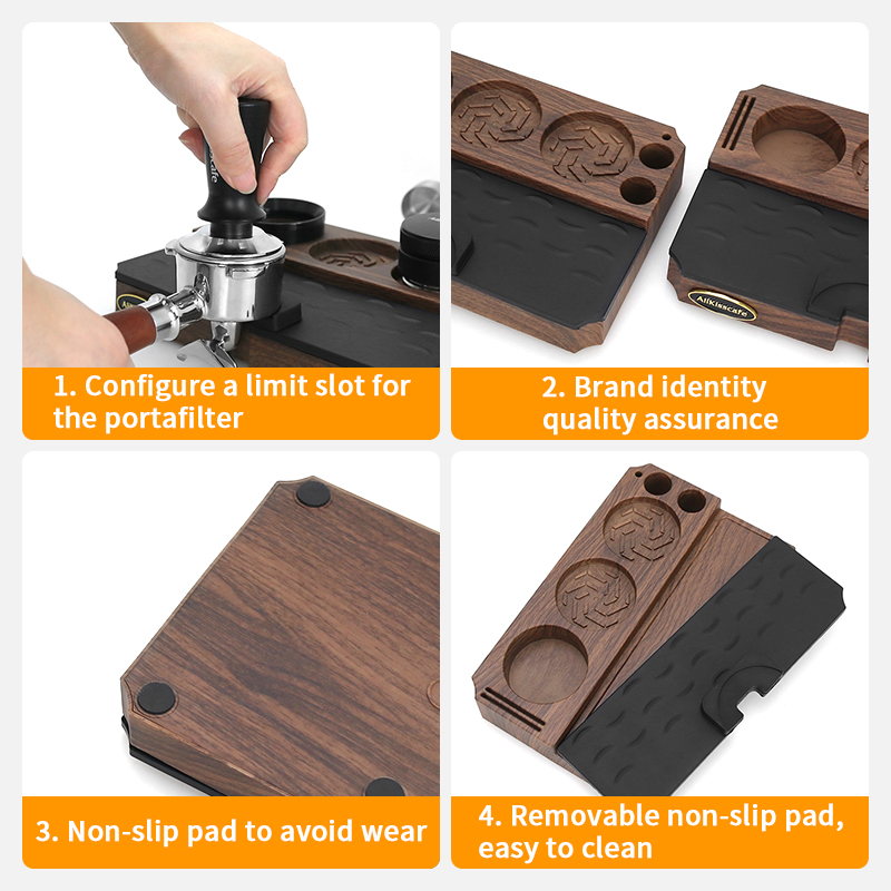 コーヒータンピングステーションスタンドポルタフィルターホルダ - Coffee Equipment Holder のレビューと価格