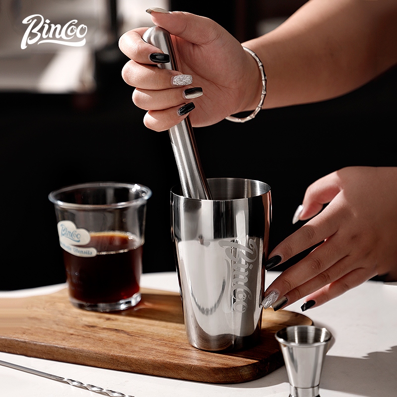BINCOOステンレス製シェーカーカップセット、コーヒー＆紅 - Coffee Equipment And Tools のレビューと価格
