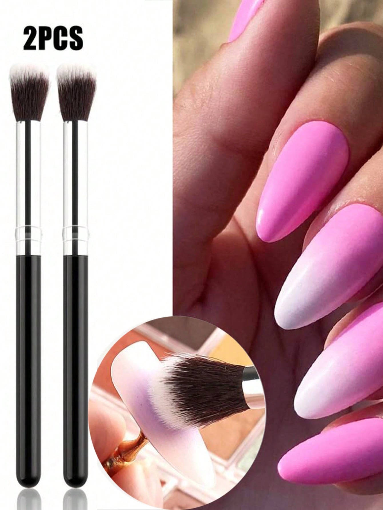 オンブルネイルブラシセット,アイシャドウ,ファンデーション, - Group Head Brush のレビューと価格