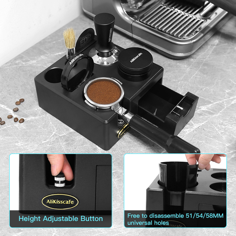 Alikisscafe コーヒータンピングステーション 51 - Coffee Equipment Holder のレビューと価格