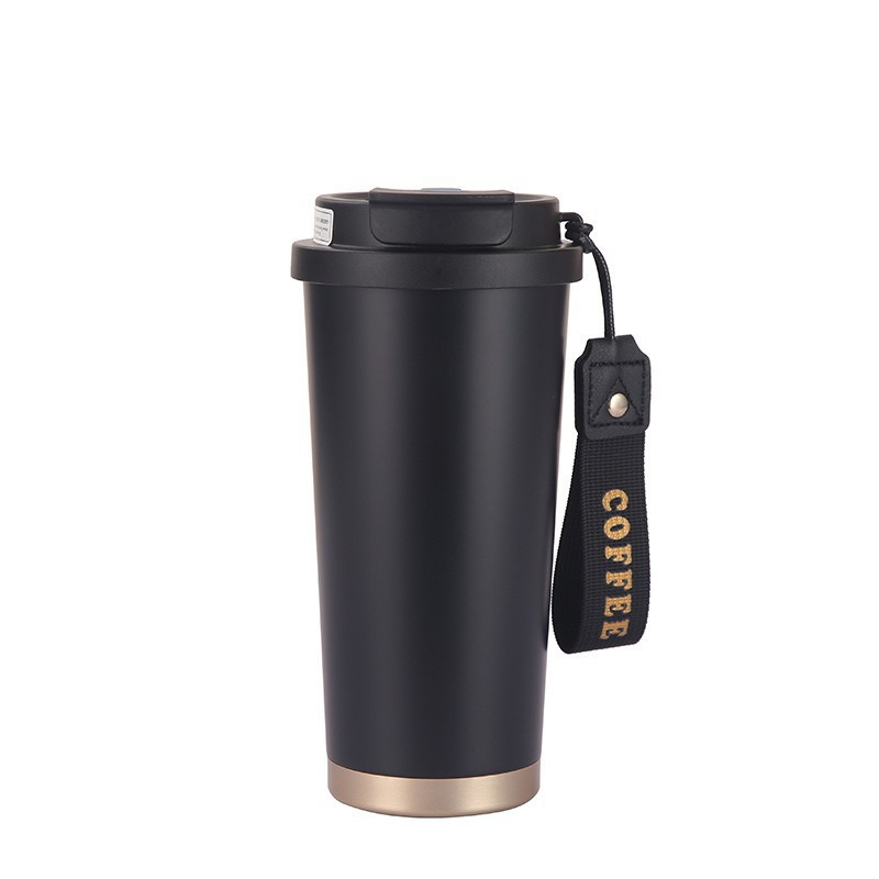 ロゴ入り500mlコーヒー兼用サーモマグ、保温保冷ステンレス - Coffee Equipment Logo のレビューと価格