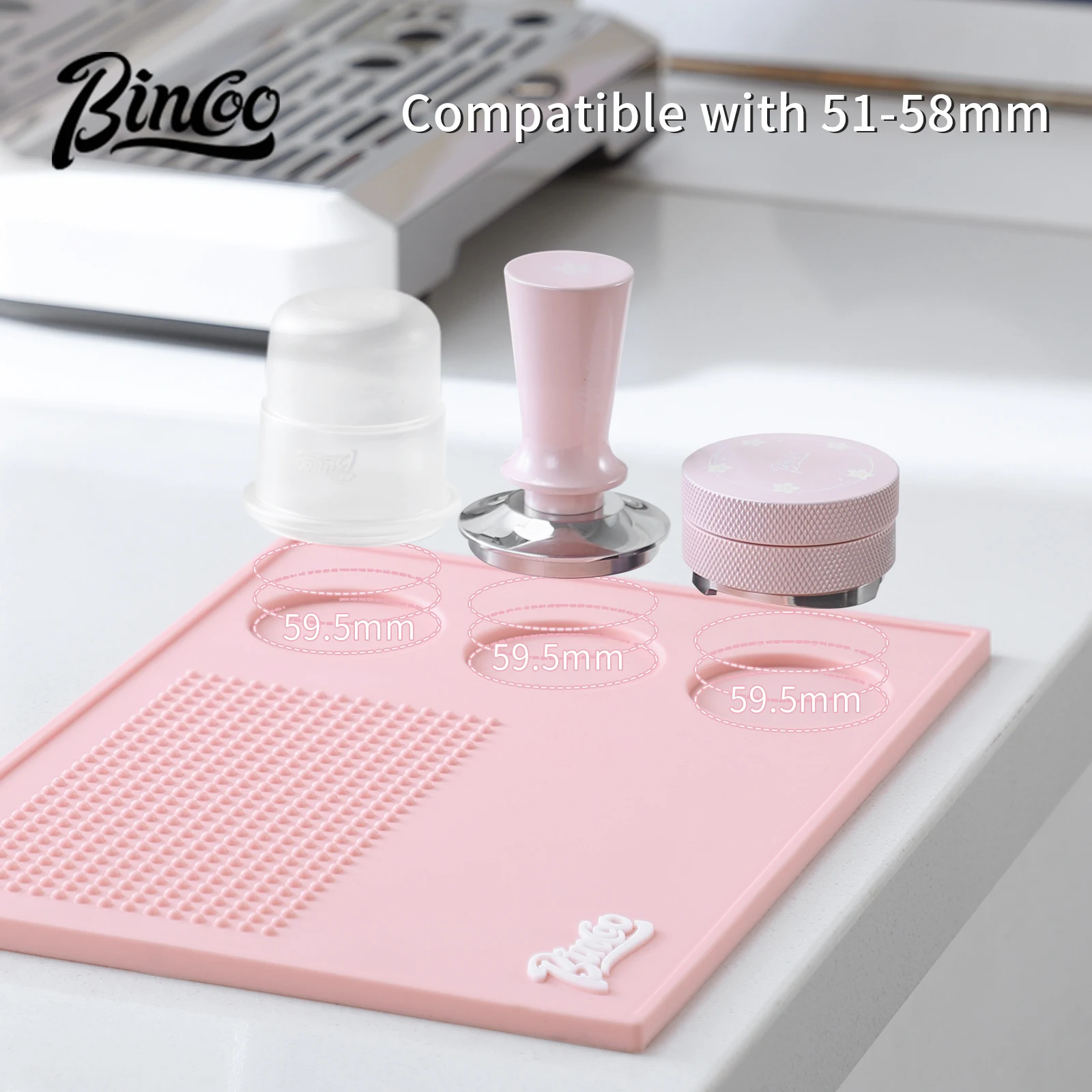 ビンクー ピンク エスプレッソ 51mm-58mm タンピン - Espresso Tamper Set のレビューと価格