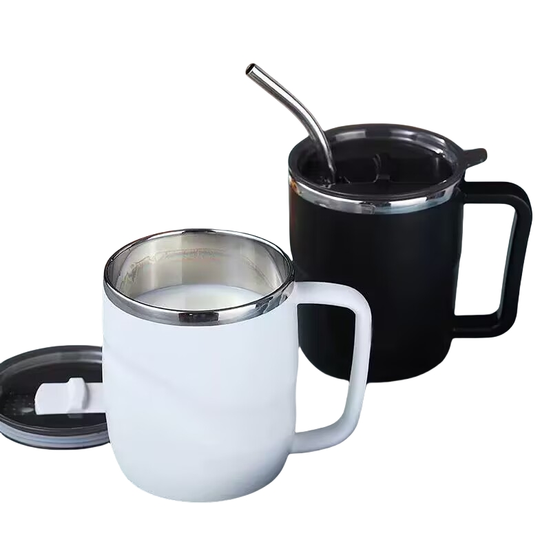400ml断熱コーヒーマグ、スライド式蓋付き真空トラベルマグ - Coffee Equipment And Tools のレビューと価格